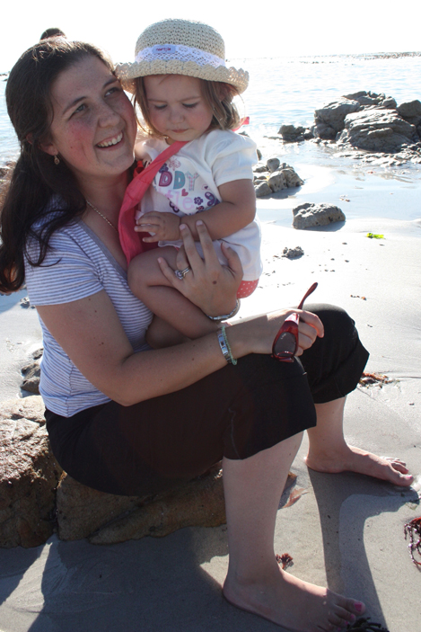 Sarah Roberts and Hannah